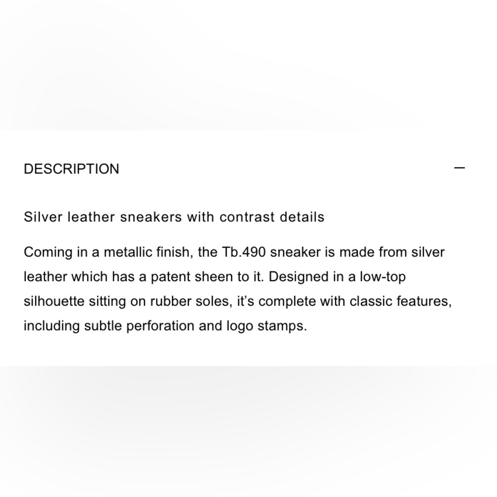 Alohas Rife Shimmer Silver Cream Leather Sneakers - Picture 3 of 3